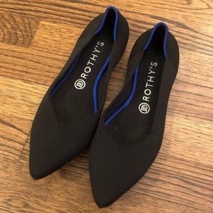 Rothys Point Ballet Flats - sz9 but fits like 8